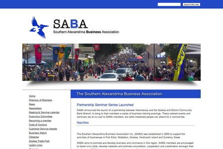 SABA Website