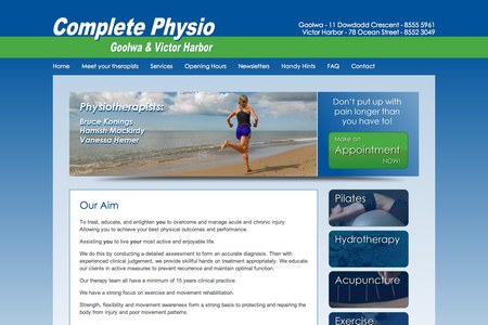 Complete Physio Website