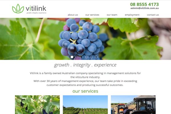 Websites for Wine businesses